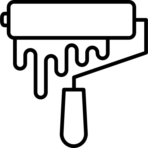 Icon rouleau de peinture